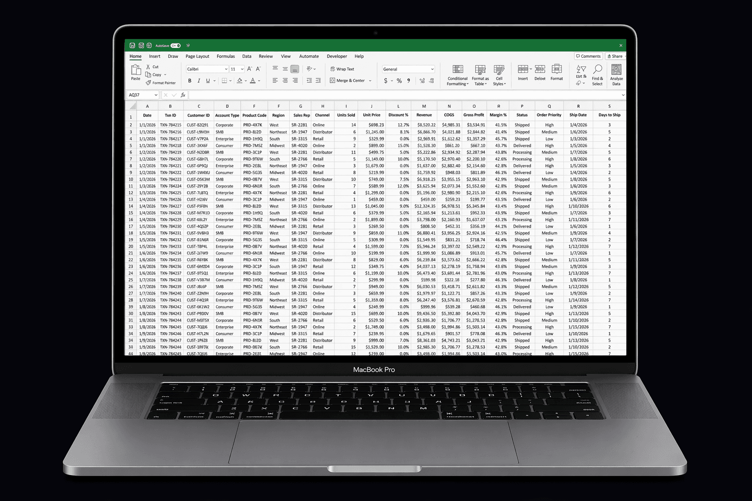 Spreadsheets full of data — the challenge of finding the signal in the noise